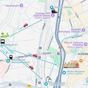 Swish Apartment -10 Min To Old Town Gdansk,Pkp & Shopping Mall